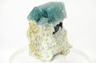 Colorful Cubic Fluorite Crystals with Phantoms - Yaogangxian Mine #215796