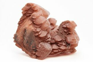 Pagoda Style Calcite Crystals on Calcite - Fluorescent! #215897