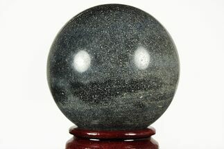 Polished Dumortierite Sphere - Madagascar #215575