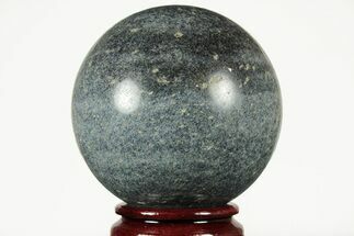 Polished Dumortierite Sphere - Madagascar #215579