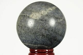 Polished Dumortierite Sphere - Madagascar #215581