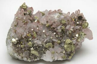 Hematite Quartz, Chalcopyrite and Pyrite Association - China #205534