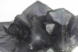 Colorful Cubic Fluorite Crystals with Phantoms - Yaogangxian Mine #217423