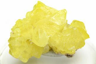 Striking Sulfur Crystal Cluster - Italy #207694