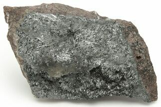 Metallic, Needle-Like Pyrolusite Crystals - Morocco #218082