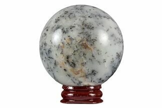 Polished Dendritic Agate Sphere - Madagascar #218916