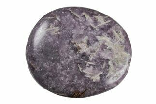 Sparkly, Purple Lepidolite Palm Stone - Madagascar #181518