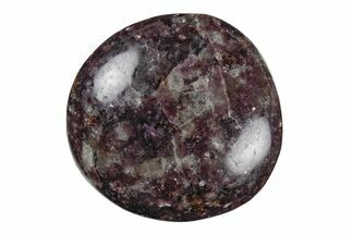 Sparkly, Purple Lepidolite Palm Stone - Madagascar #181523