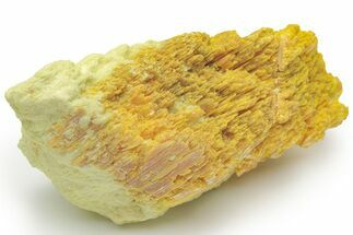Vibrant Orpiment Crystal Aggregation - Russia #220262