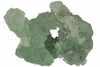 Green Fluorite with Manganese Inclusions - Arizona #220902