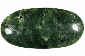 Polished Jade (Nephrite) Palm Stone - Afghanistan #221018