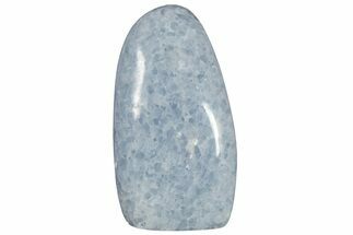 Polished, Free-Standing Blue Calcite - Madagascar #220338