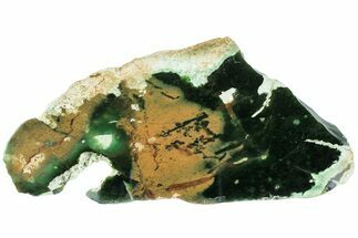 Polished Chrome Chalcedony Slab - Western Australia #221454