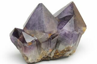Deep Purple Amethyst Crystal Cluster With Huge Crystals #223277