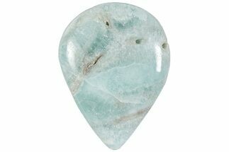 Polished Blue Caribbean Calcite Stone #221343