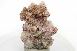Quartz and Calcite with Metacinnabar Inclusions - Cocineras Mine #225088