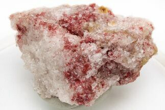 Quartz and Calcite with Metacinnabar Inclusions - Cocineras Mine #225093