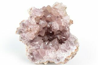 Sparkly, Pink Amethyst Geode (Half) - Argentina #225738