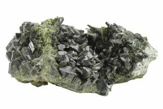 Dark Green Epidote Crystals - Pakistan #213462