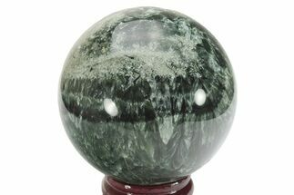 Polished Seraphinite Sphere - Siberia #227228