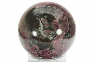 Polished Eudialyte Sphere - Kola Peninsula, Russia #227230