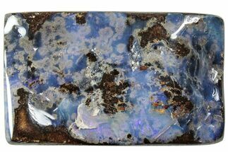 Vivid Boulder Opal Bead Pendant - Queensland, Australia #227142