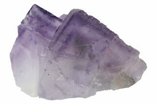 Purple Cubic Fluorite with Pyrite Inclusions - Cave-In-Rock #228241