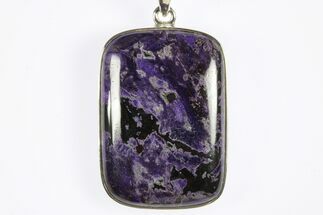Polished Sugilite Pendant (Necklace) - Sterling Silver #228615