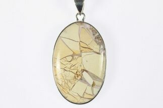 Ibis Jasper Pendant (Necklace) - Sterling Silver #228586