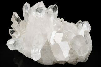 Clear Quartz Crystal Cluster - Brazil #229585