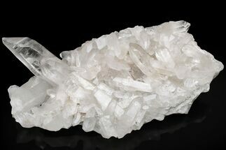 Clear Quartz Crystal Cluster - Brazil #229586