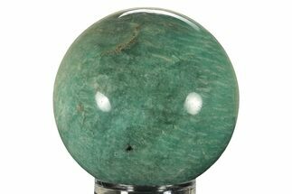 Chatoyant, Polished Amazonite Sphere - Madagascar #229771