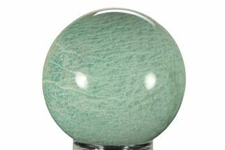 Chatoyant, Polished Amazonite Sphere - Madagascar #229773