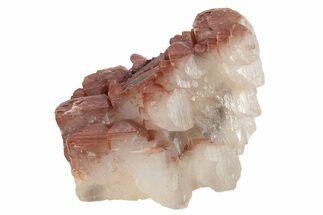 Pagoda Style Calcite Crystals on Calcite - Fluorescent! #215947