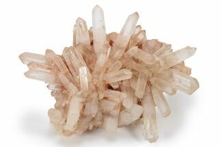 Tangerine Quartz Crystal Cluster - Madagascar #231361