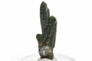 Green, Hedenbergite Included Quartz Cluster - Mongolia #231672