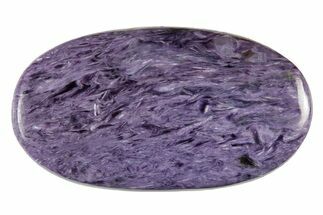Polished Purple Charoite Oval Cabochon #232491
