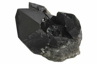 Dark Quartz Crystal Cluster - Brazil #234072