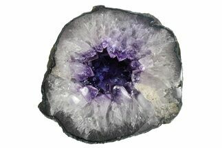 Purple Amethyst Geode with Polished Face - Uruguay #233594
