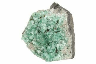 Fluorescent Green Fluorite Cluster - Diana Maria Mine, England #235379