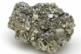 Sparkling Galena and Pyrite Association - Peru #236692