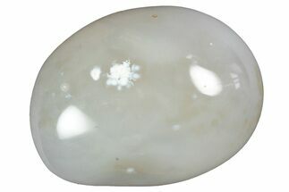 White Polished Agate - Madagascar #237610