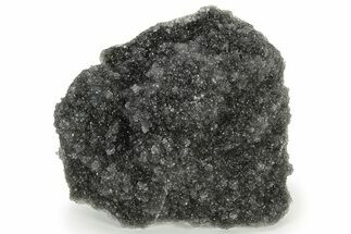 Silvery Druzy Quartz Crystal Cluster - Uruguay #121397