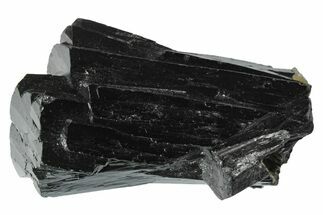 Lustrous Ilvaite Crystal Cluster with Quartz - Inner Mongolia #173100