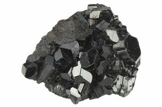 Lustrous Black Tourmaline (Schorl) Crystals - Namibia #239645