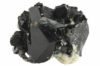 Black Tourmaline (Schorl) Crystals on Orthoclase - Namibia #239660