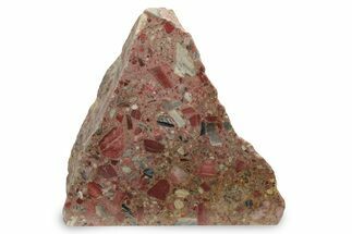 Free-Standing, Polished Brecciated Chert Section - Australia #239894