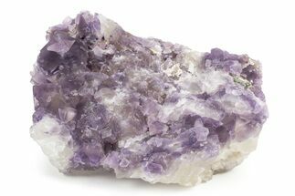 Purple Cubic Fluorite Crystal Cluster - Cave-In-Rock #240782