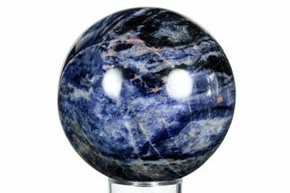 Deep Blue, Polished Sodalite Sphere #241695