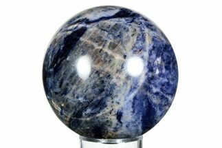 Deep Blue, Polished Sodalite Sphere #241697